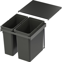 System segregacji odpadów VAUTH-SAGEL ENVI Flex Pro do szafki 500, 1x28/1x21L, antracyt