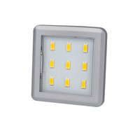 OPRAWA LED SQUARE 3 LED 2,5W 12V NEUTRALNA ALU